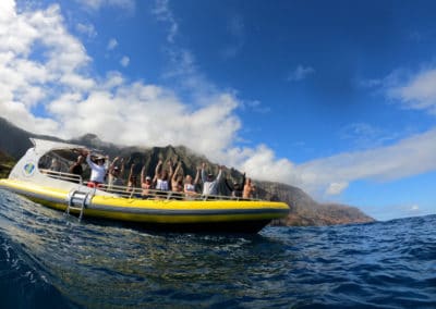 Captain J's NaPali Coast Raft Tours Kauai