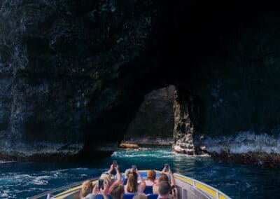 Open Ceiling cave super raft tours